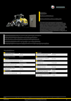 Električni utovarivač na kotačima Kramer 5065e