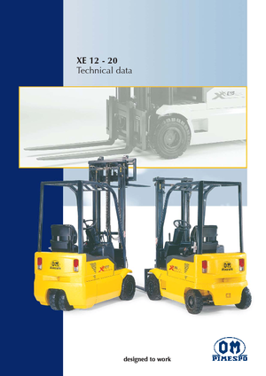 Električni viličari OM XE 15/3 ac