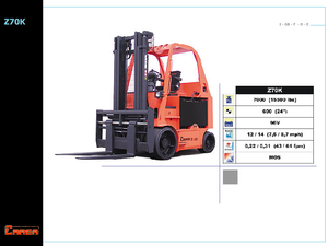 Električni viličari Carer Z 70 KN
