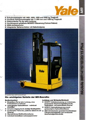 Pokretni kamioni Yale MR 18