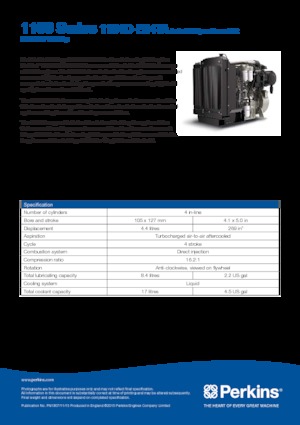 Motori Perkins 1104D-E44TA