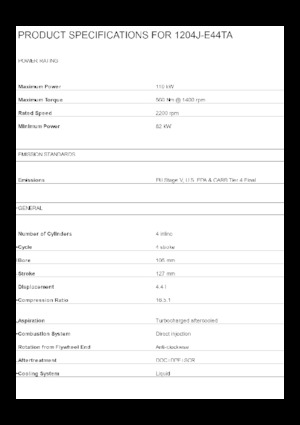 Motori Perkins 1204J-E44TA