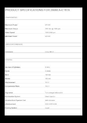 Motori Perkins 2806EA-E18TA