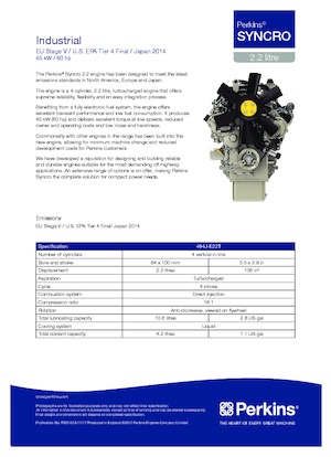Motori Perkins 404J-E22T