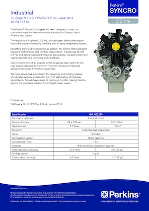 Motori Perkins 404J-E22TA