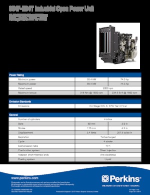 Motori Perkins 854F-E34T