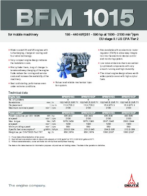 Motori Deutz BF 8 M 1015 CP