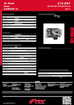 Motori FPT Industrial Cursor10 ENT (280 kW)
