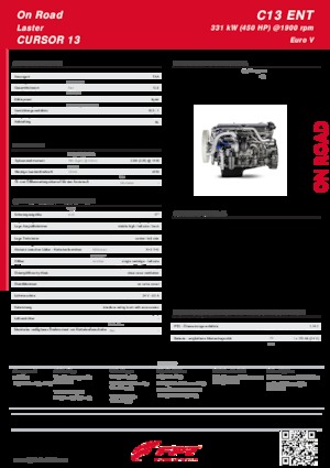 Motori FPT Industrial Cursor13 ENT (331 kW)