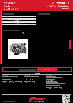 Motori FPT Industrial Cursor13 ENT (357 kW)