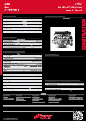 Motori FPT Industrial Cursor87 Stage V