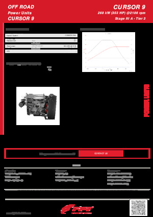 Motori FPT Industrial Cursor9 (260 kW)