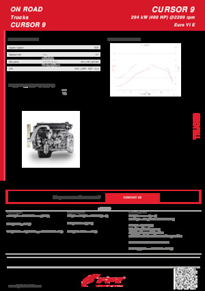 Motori FPT Industrial Cursor9 ENT (294 kW)