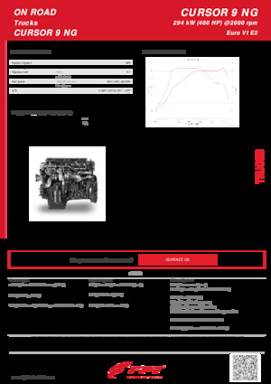 Motori FPT Industrial Cursor9 NG (294 kW)