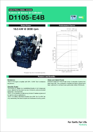 Motori Kubota D1105-E4B