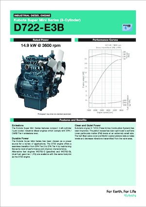 Motori Kubota D722-E3B