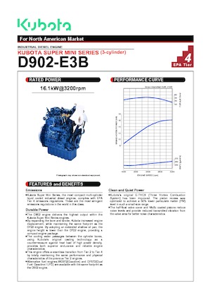 Motori Kubota D902-E3B