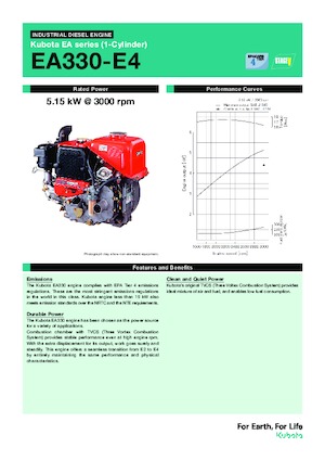 Motori Kubota EA330-E4
