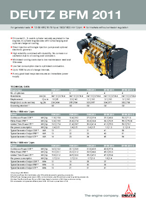 Motori Deutz F 3 M 2011 Telco