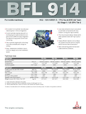 Motori Deutz F 5 L 914