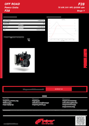 Motori FPT Industrial F28 (75 kW)