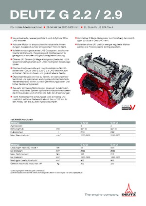 Motori Deutz G 2.2 L3