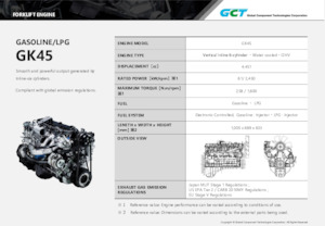 Motori Global Component Technologies GK45
