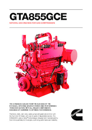 Motori Cummins GTA855GCE