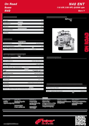 Motori FPT Industrial N40 ENT (110 kW)