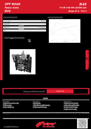 Motori FPT Industrial N45 (74 kW)