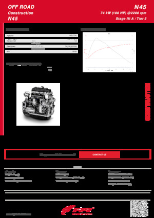 Motori FPT Industrial N45 ENT (74 kW)