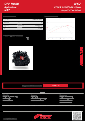 Motori FPT Industrial N67 (270 kW)