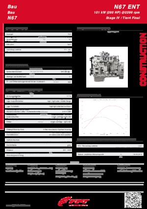 Motori FPT Industrial N67 ENT (151 kW)