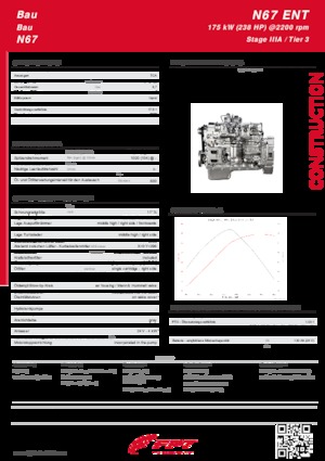 Motori FPT Industrial N67 ENT (175 kW)