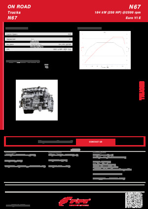 Motori FPT Industrial N67 ENT (184 kW) 
