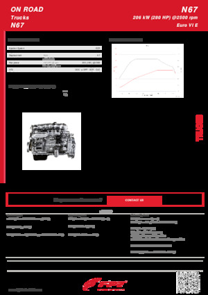 Motori FPT Industrial N67 ENT (206 kW) 