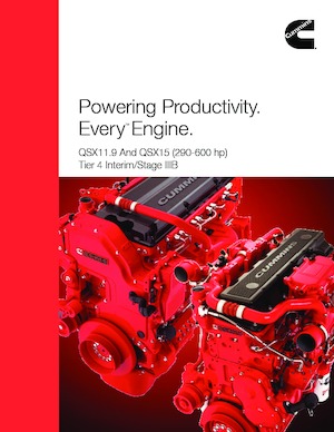 Motori Cummins QSX15