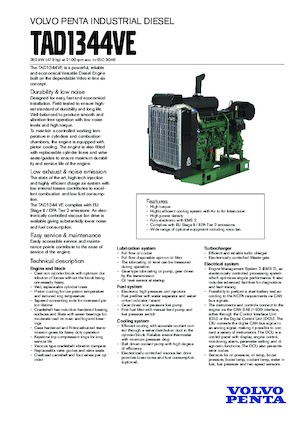 Motori Volvo Penta TAD1344VE