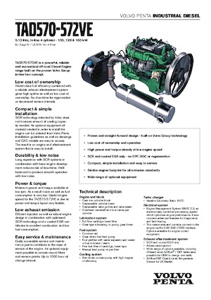 Motori Volvo Penta TAD570VE