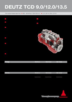 Motori Deutz TCD 12.0 L6