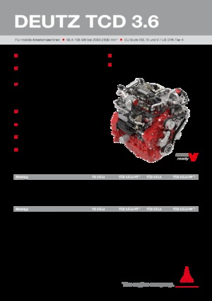Motori Deutz TCD 3.6 L4