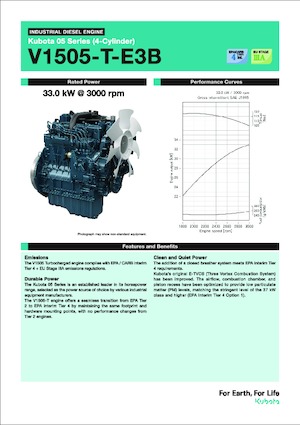 Motori Kubota V1505-T-E3B