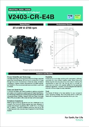 Motori Kubota V2403-CR-E4B