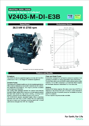 Motori Kubota V2403-M-DI-E3B