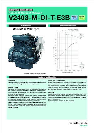 Motori Kubota V2403-M-DI-T-E3B