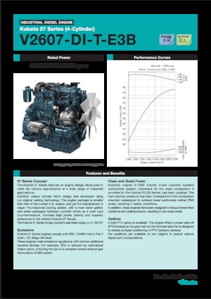 Motori Kubota V2607-DI-T-E3B