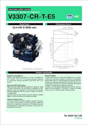Motori Kubota V3307-CR-T-E5