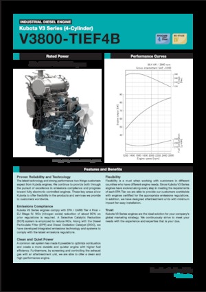 Motori Kubota V3800-TIEF4B