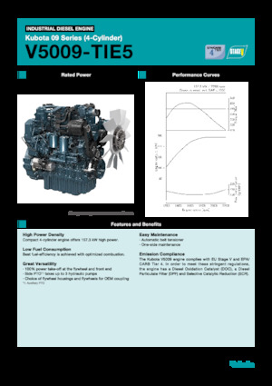 Motori Kubota V5009-TIE5