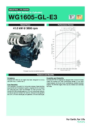 Motori Kubota WG1605-GL-E3